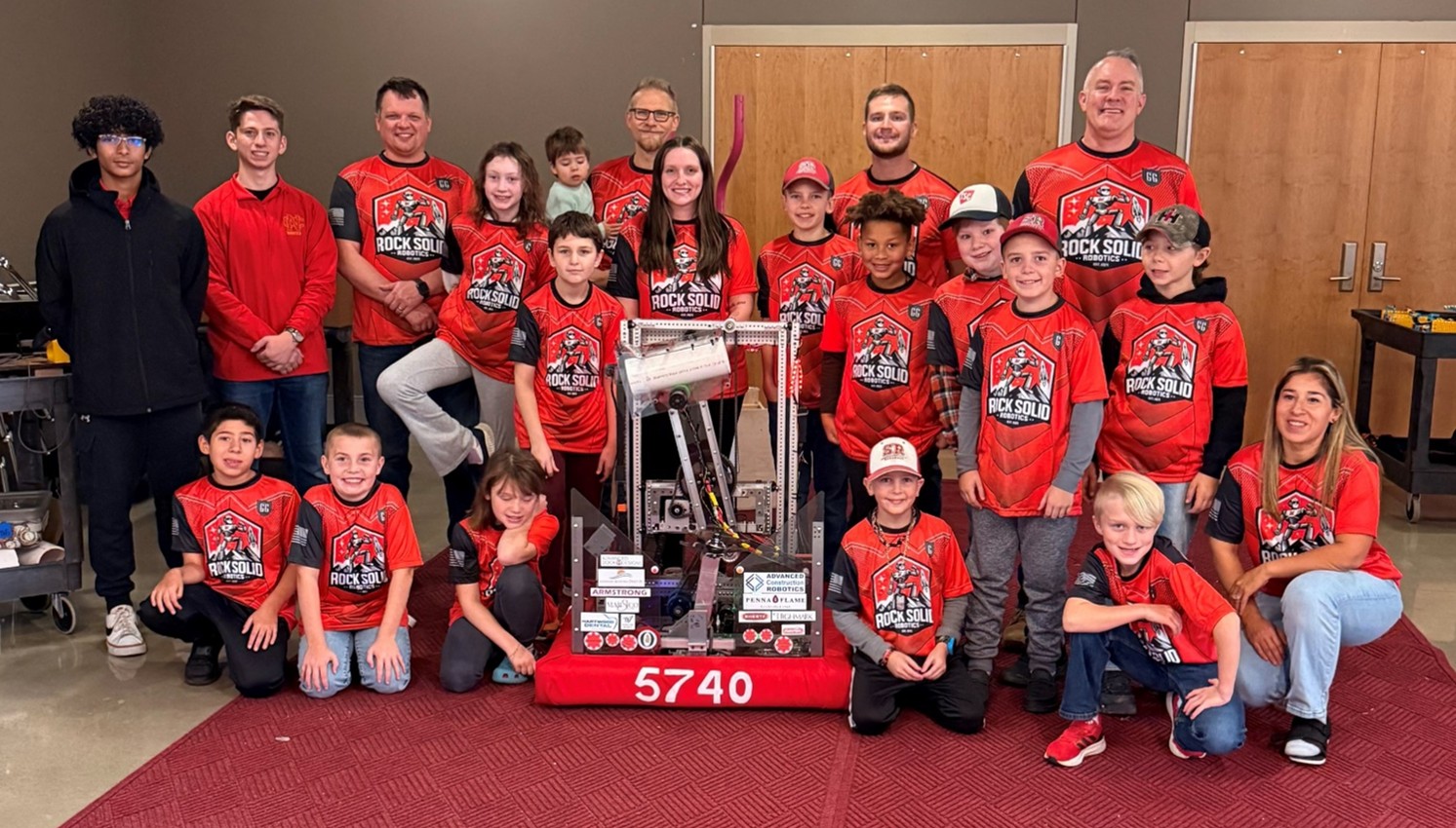 RSR team at competition